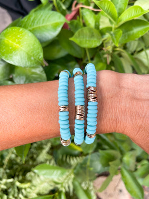 Turquoise Beaded Stack