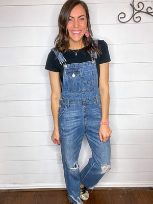 Slim Straight Overalls