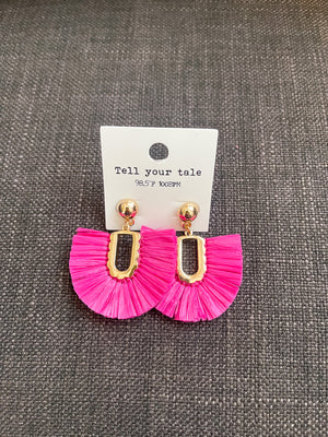 Power Pink Earrings