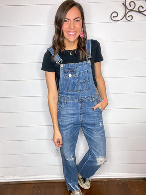 Slim Straight Overalls